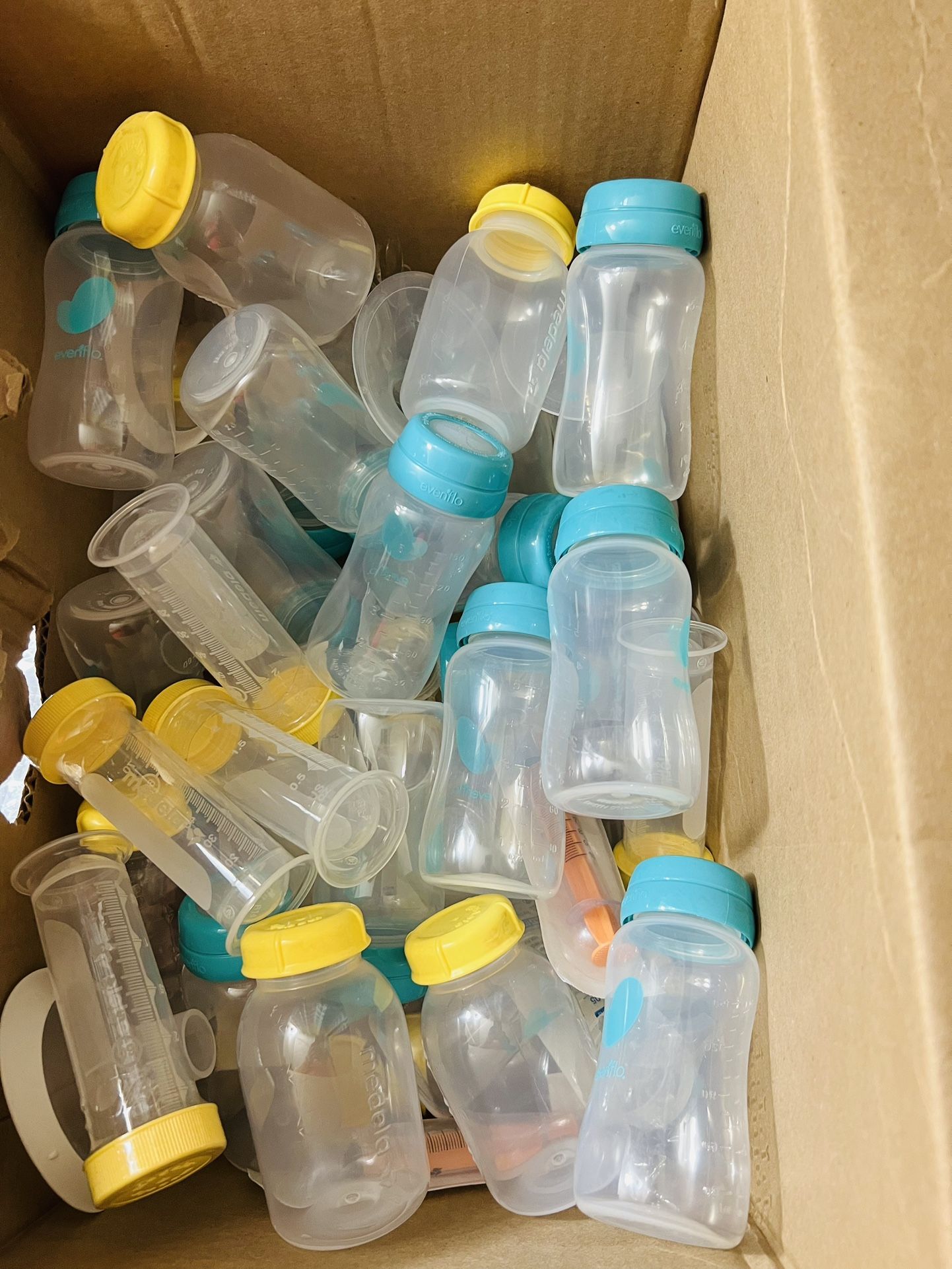 Milk Storage Bottles ( New One) 40+