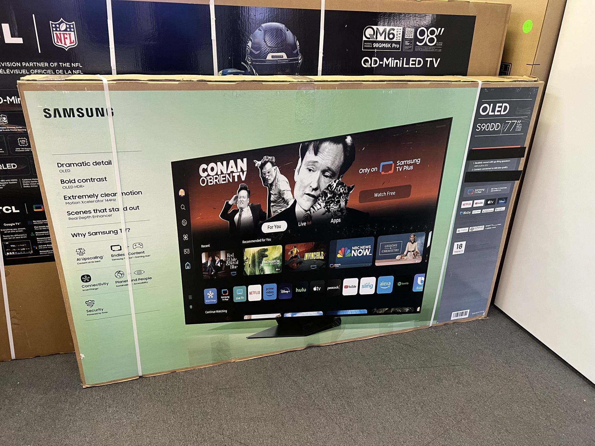 Samsung 77” 4K OLED S90D