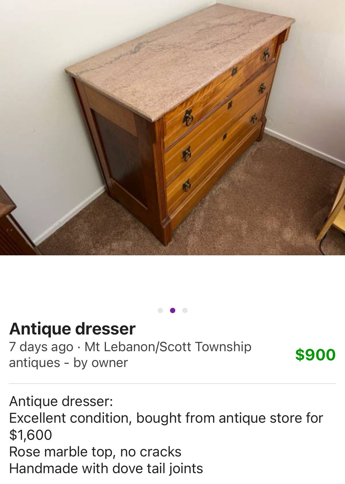 Antique Dresser