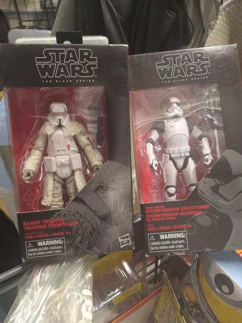 Star Wars Black Series Range Trooper And Storm Trooper