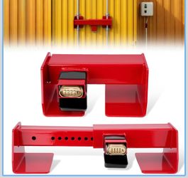 Shipping Container Lock with Combination Lock Heavy Duty, Rust-Proof Powder Coated Steel Container Lock, Cargo Van Door & Semi Trailer Door Lock Shipp