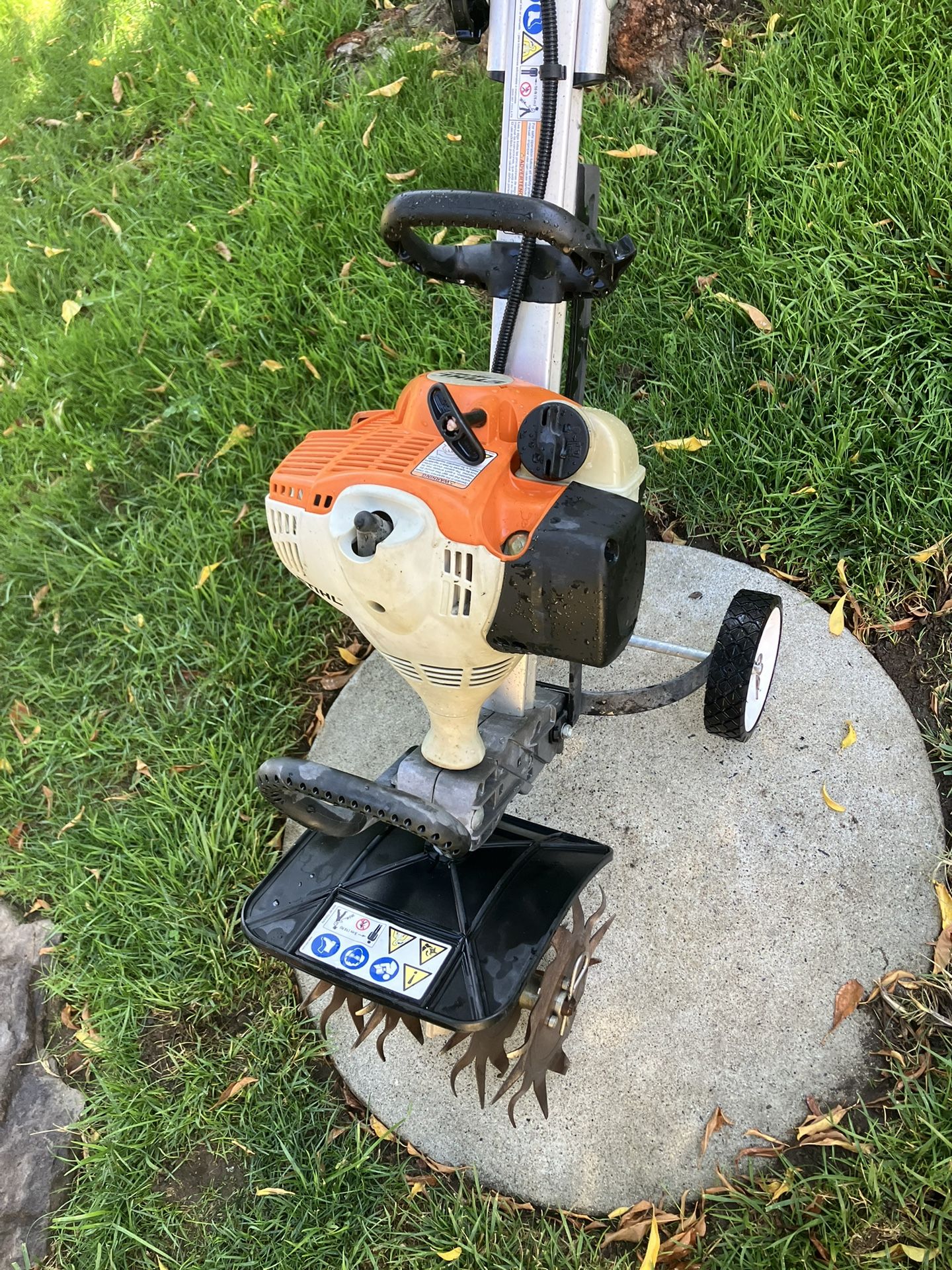 STIHL  MM56C Rototiller Like New Excellent Condition Price Is Not Negotiable