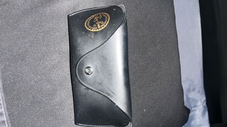 Ray-Ban Black Leather Sunglasses Case