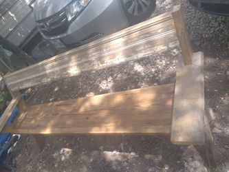 Mother's Day Special Bench Rustic Look