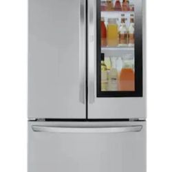 LG 27cu.ft.French Door Refrigerator with InstaView Door-in-Door PrintProof SS
