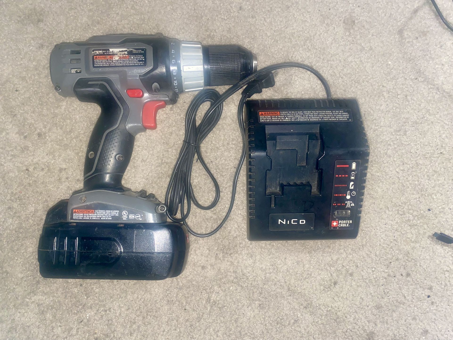 Porter Cable Drill & Charger ( MPU) for Sale in San Antonio, TX OfferUp