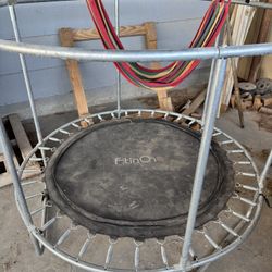 Kids size trampoline 
