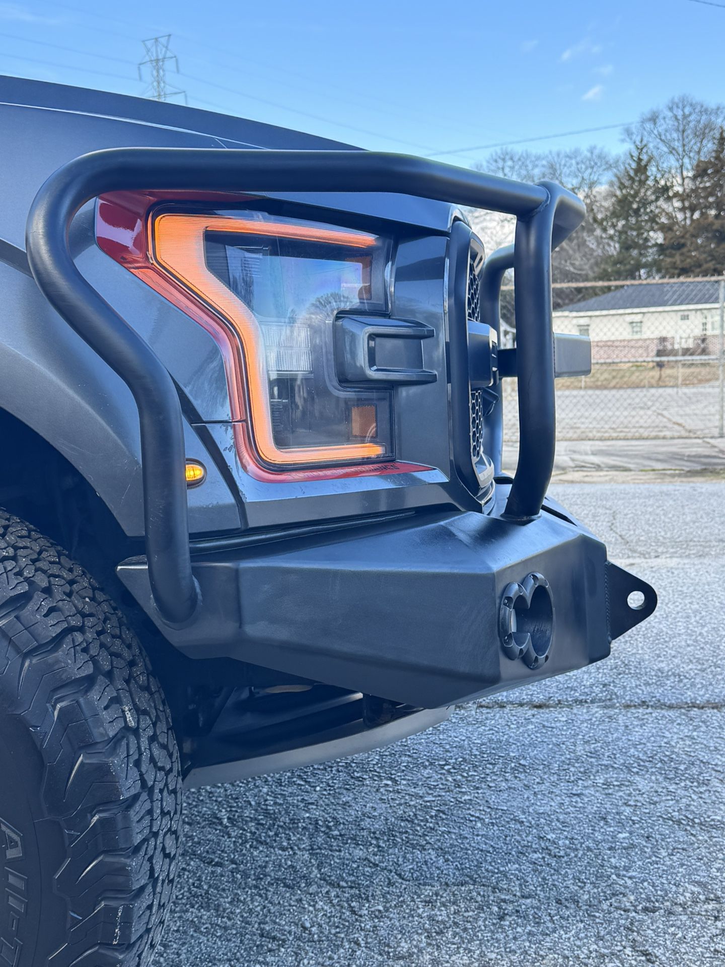Front bumper (fab four)Raptor2017-2020 f-150-2018-2020