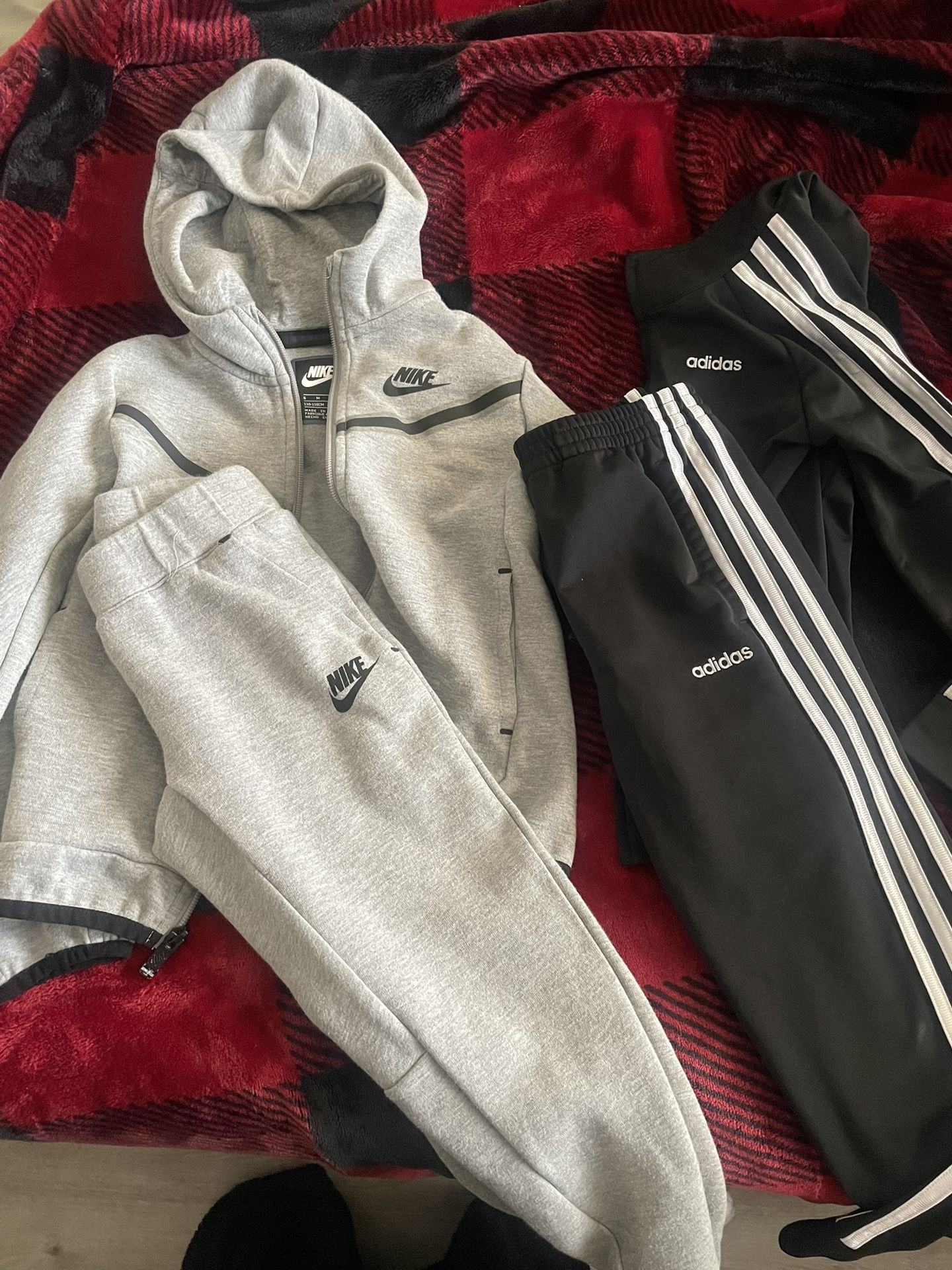 Nike And Adidas Track Sets Youth