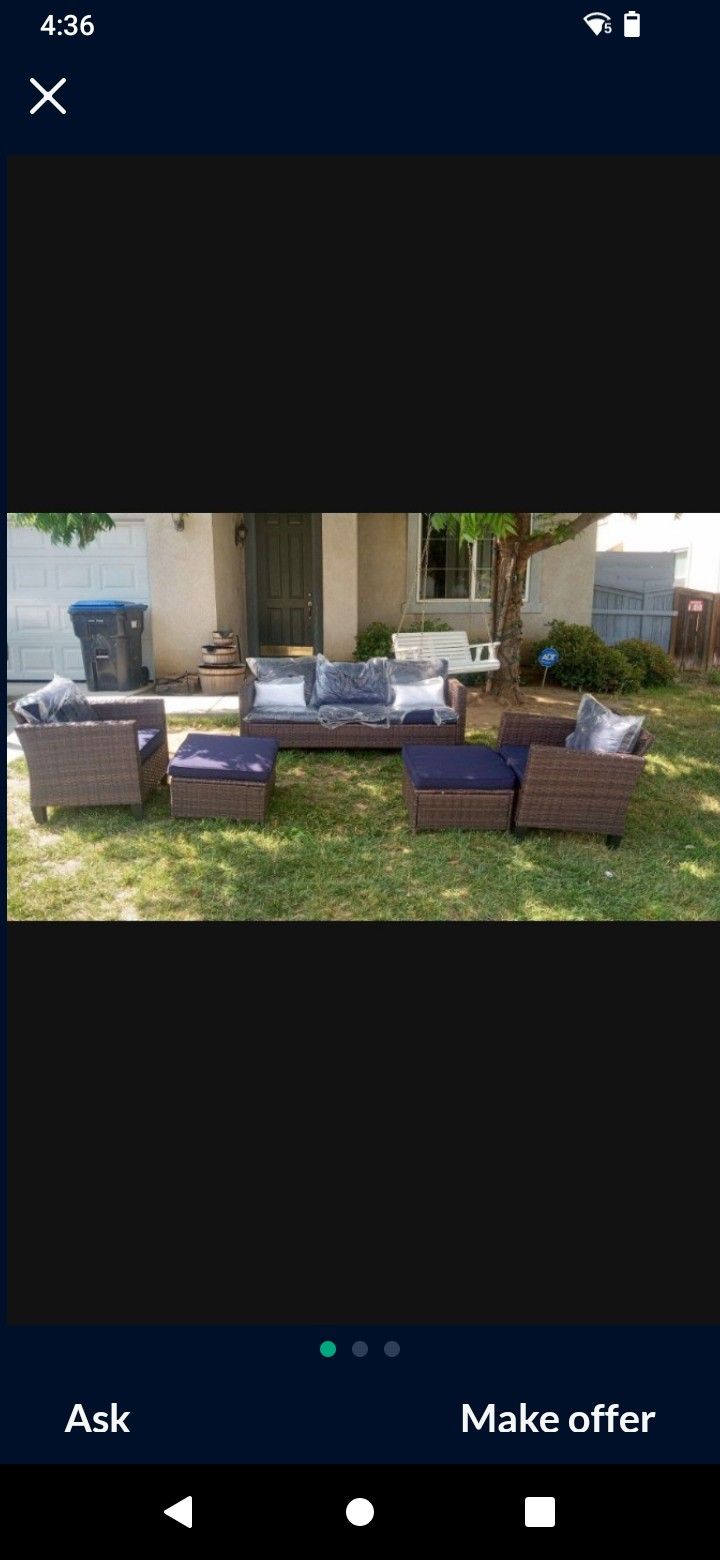 Sofa Set Patio Set Couch Set Outdoor Patio Furniture Set Outdoor Patio Furniture Patio Furniture Patio Set Brand New,New Products : American Fashion Style Bags On Sale