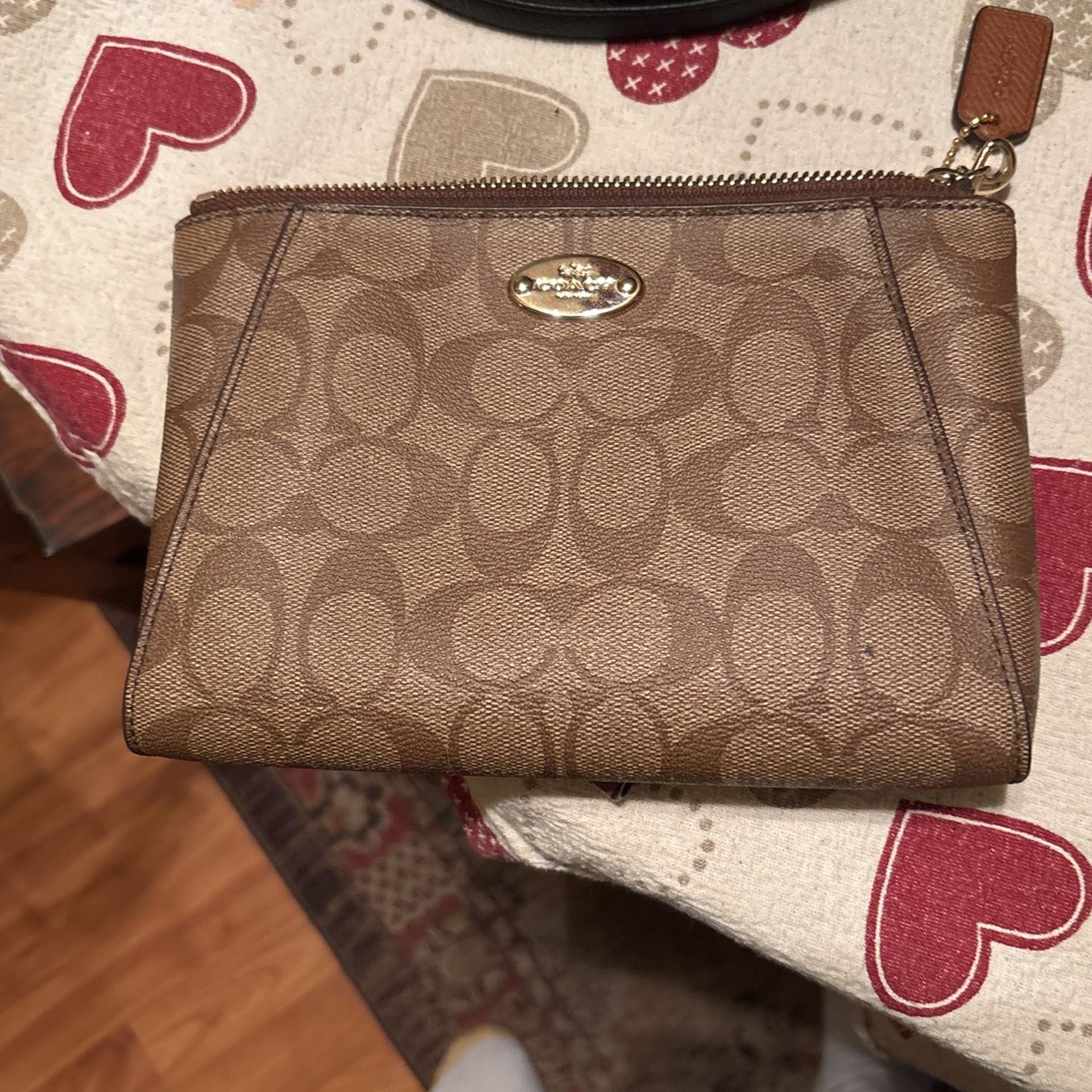 Small Brown COACH purse