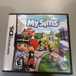 Mysims My Sims (2007, Nintendo DS) Tested