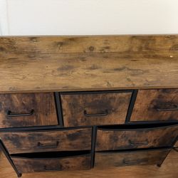 dresser and night stand 