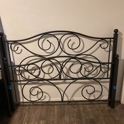 Full Size Metal Bed $100.00  OBO   