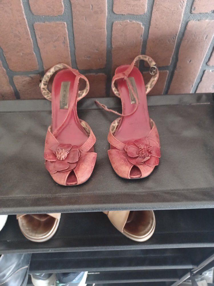 Red Steve Madan Shoes