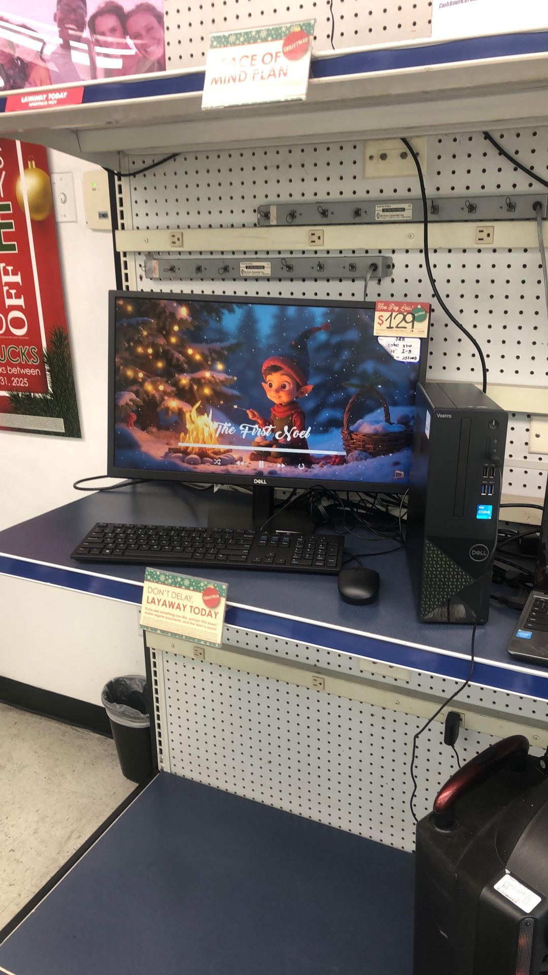 Dell Pc With Monitor/mouse Keyboard Combo 