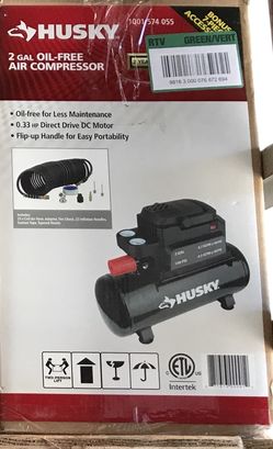 Husky 2 gallon air compressor
