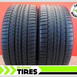 2 GOODYEAR EAGLE F1 ASYMMETRIC MO1 SUV XL  295/40R22 USED TIRE 7.1/32 TREAD 112W *  PRODUCTION YEAR 2021 - 2024 * INSTALLATION  INCLUDED *