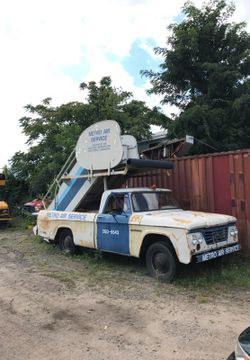 Dodge Airport Stairs Truck