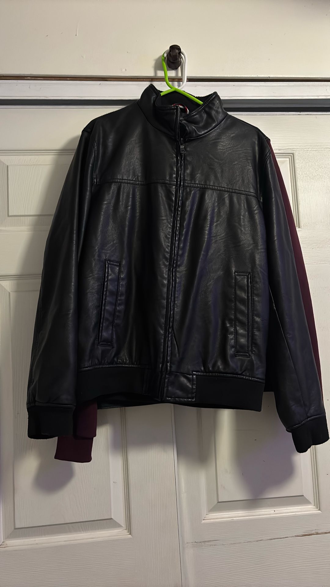 Leather jacket