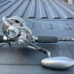 Slow Pitch Jig Reel And Rod