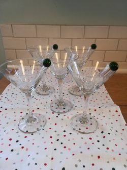 Vintage Martini glasses