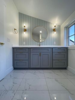 Cabinets for kitchen and Vanity 
