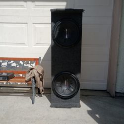 12 Inch Pioneer Champion Series Speaker With Box 1000 Watt Amp And  800 Watt Amp