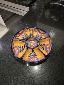 Plato Para Ensalada .hecho En Mexico