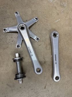 Sugino 75 NJS track fixie cranks
