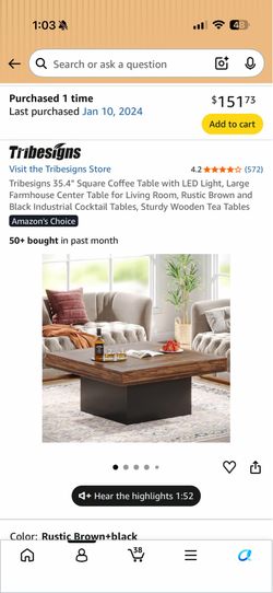 Coffee table