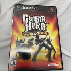 Guitar Hero World Tour For Ps2 Details In Description