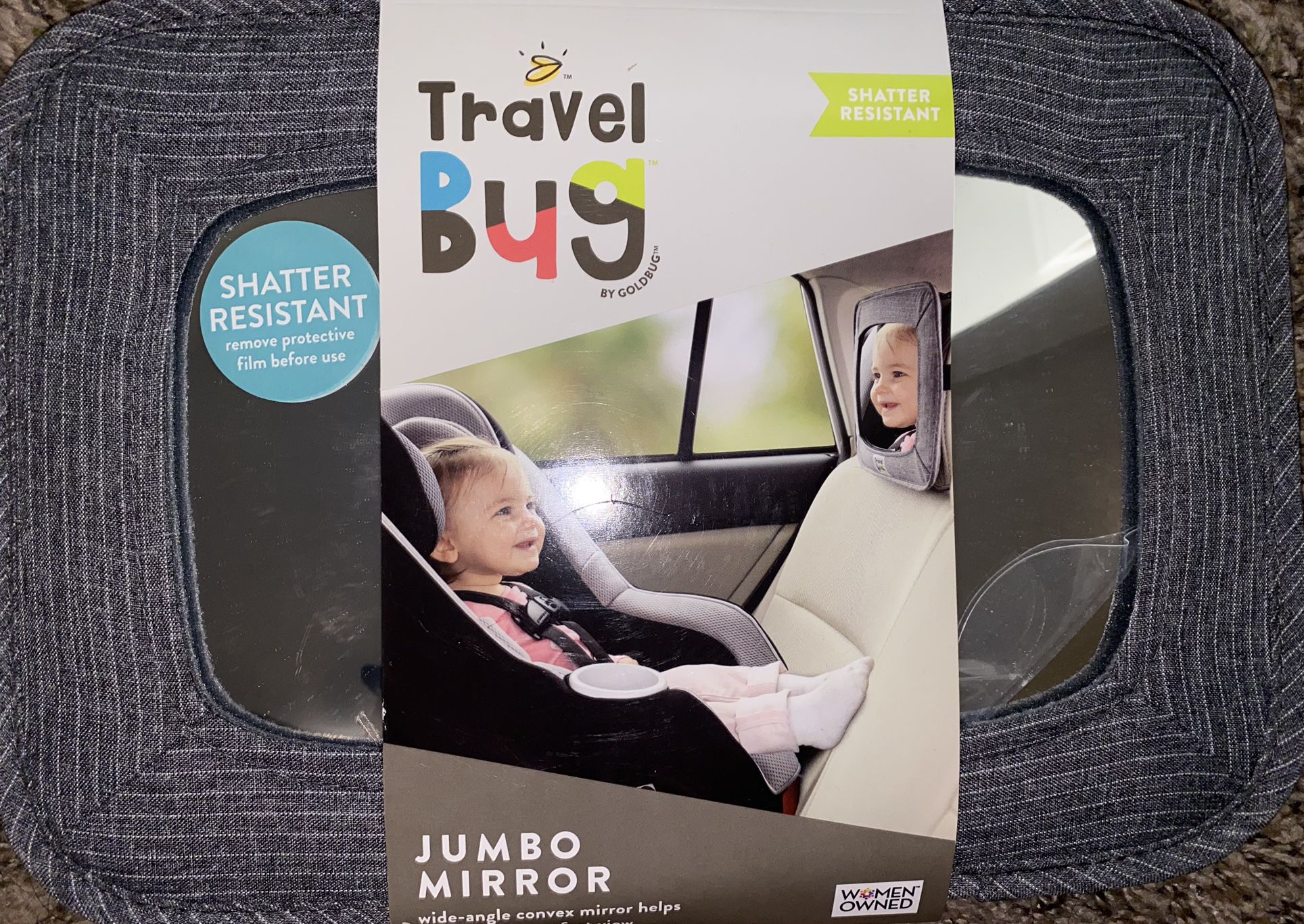 Travel Bug Jumbo Mirror 