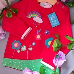 Baby Girl Age 1-2 Years BNWT Blade And Rose Supersoft Thick Top