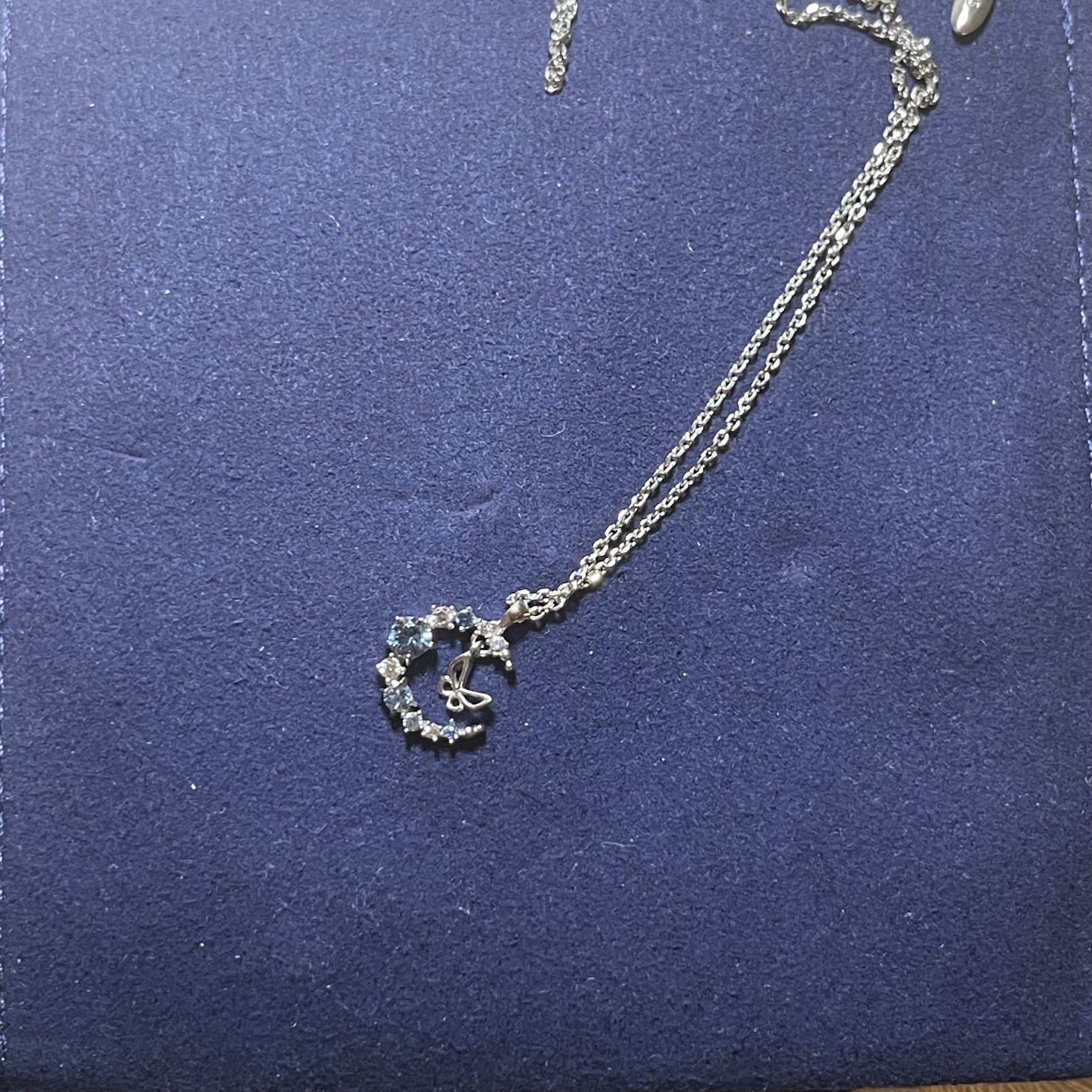 OPEN BOX SALES!! White Gold Silver 925 Necklace.