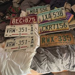 Assorted ARIZONA License Plates 