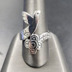 James Avery Sterling Silver Dove Bypass Ring