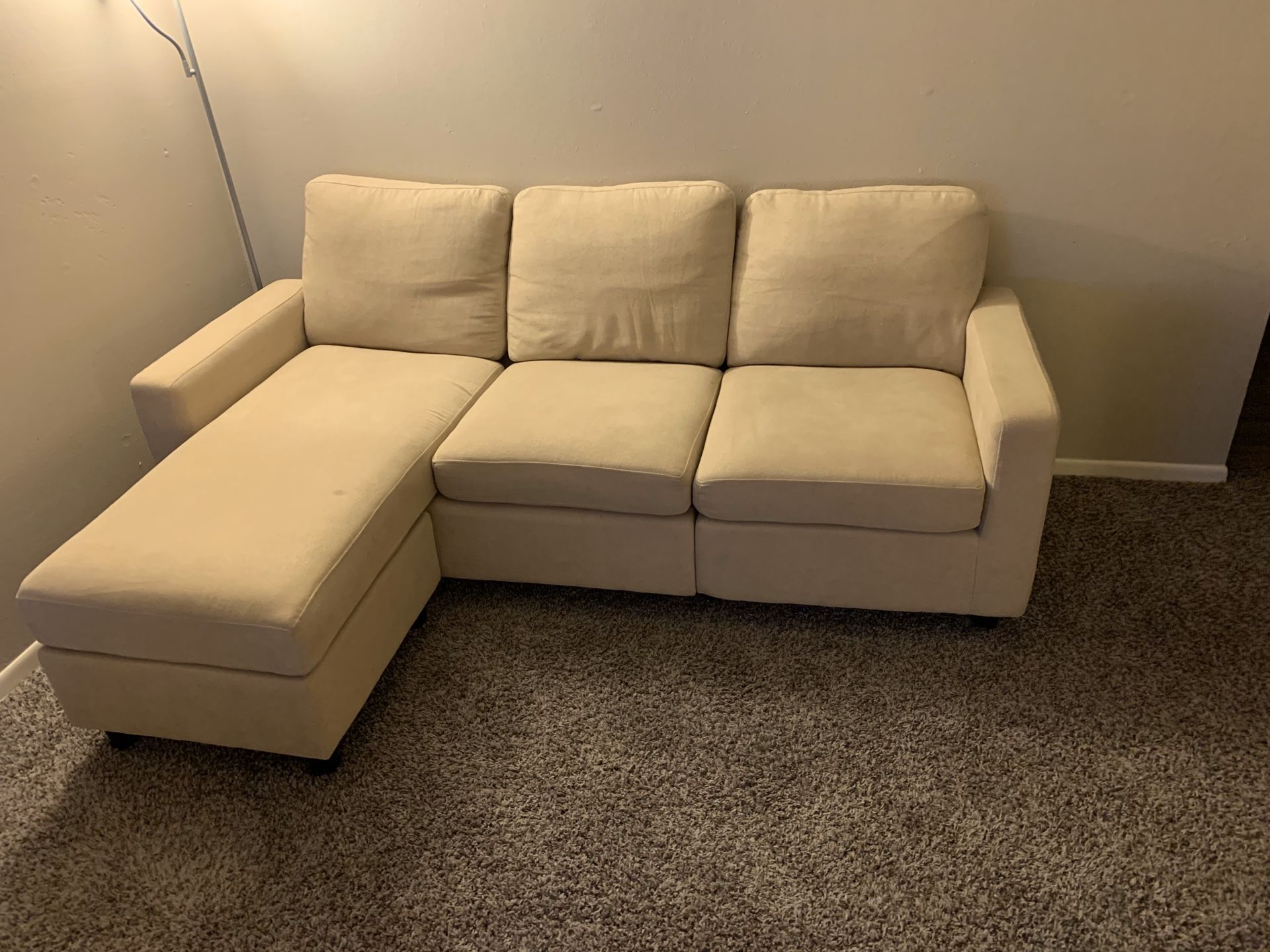 Small L shape couch