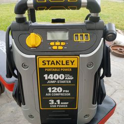 Stanley's Portable Power ,Jumper Starter,air Compression, USB Power 