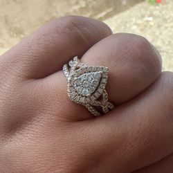 Wedding rings Rose Gold 14 K 