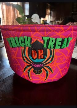 Halloween basket