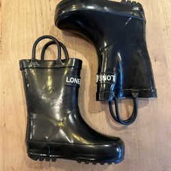 Lone Cone Rubber Boots Kids Size 4 Like New!  