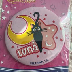 Sailor Moon Luna Button 