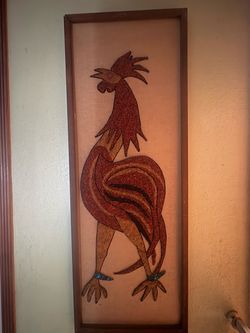 Vintage rooster picture