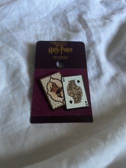 Harry Potter Playing Cards Pin