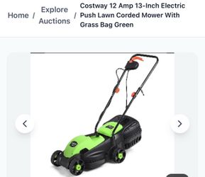 Electric lawn mower