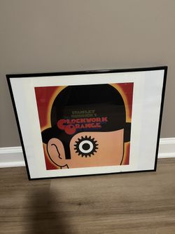 Clockwork Orange Framed Art Print