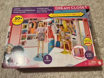 Barbie Dream Closet Playset 30+ Pieces