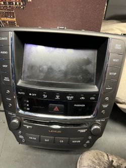 2010-2013 Lexus Is Headunit $100