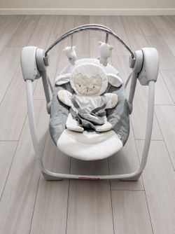 Ingenuity Baby Swing – Gray & White
